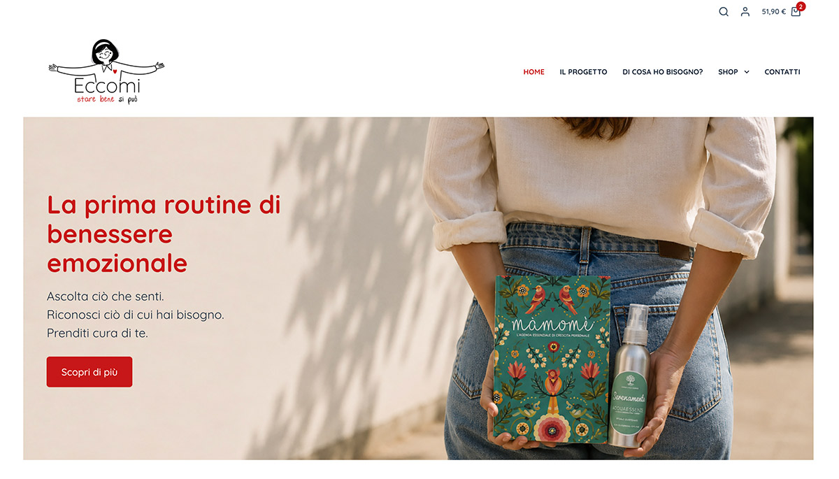 Sito web Eccomi
