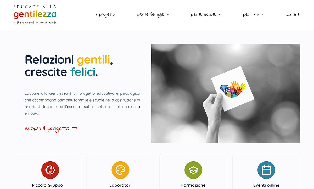 Sito web Educare alla Gentilezza